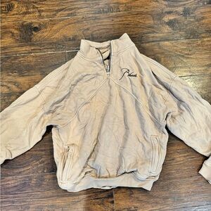 Rhude XL Beige Quarter-Zip up (need gone asap!!)